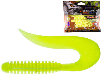 Приманка силиконовая твистер съедобная Select Freek 4,5" col.045 85мм (цена за упаковку 5шт)