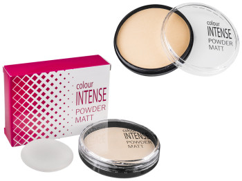 Пудра компактная Colour Intense Powder Matt бежево-персиковая, оттенок 04 20г