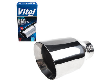 Насадка на глушник VITOL НГ-1015, вхід D64мм, довжина 203мм, вихід D114мм