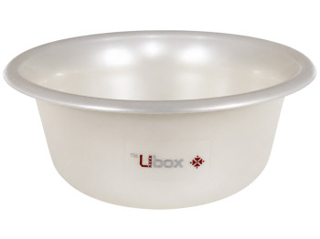 Миска пластиковая Ubox, цвет жемчужный, 700мл