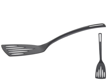 Лопатка з отворами нейлонова Gusto чорна 30,5см GT-5203