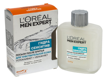 Лосьйон після гоління LOreal Men expert "Гідра сенсітів" для чутливої шкіри 100мл