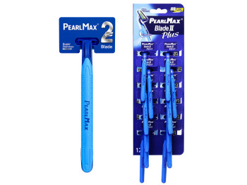 Одноразова чоловіча бритва PearlMax Blade II Plus, 2 леза (ціна за 1 шт)