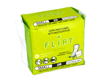 Прокладки Fantasy Flirt щоденні fresh cotton&light в індивід. упаковці (ціна за уп. 20шт) WKL25S
