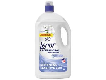 Кондиционер для белья Lenor Professional Мягкий Хлопок, для чувствительной кожи, 200 циклов, 4л