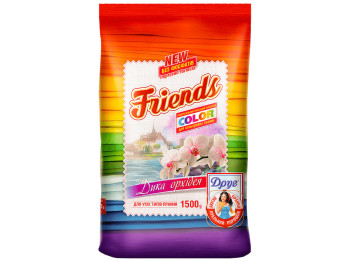 Порошок для стирки Друг Color Дикая орхидея для всех видов стирки 1,5кг