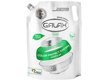 Гель для стирки Galax для цветных вещей, дойпак 2л 00525