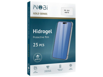 Гідрогель плівка iNobi GOLD PG-012 Korean / 25 штук (матова) Колір 180*120мм