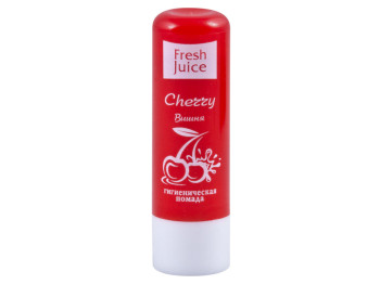 Гигиеническая помада Fresh Juice "Cherry" вишня 3,6г