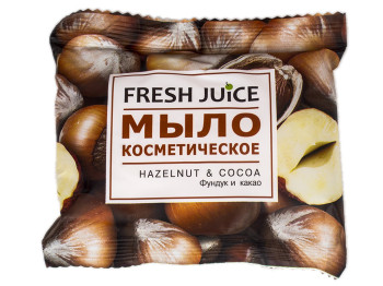 Мыло косметическое Fresh juice "Фундук и какао" 75г