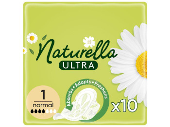 Прокладки гігієнічні Naturella Ultra Normal, з ароматом, 4 краплі, розмір 1, 10шт