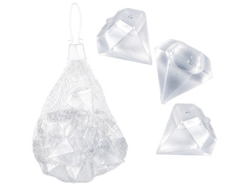 Багаторазовий лід Ice Crystal у формі кристалів, 20 шт, 3 см