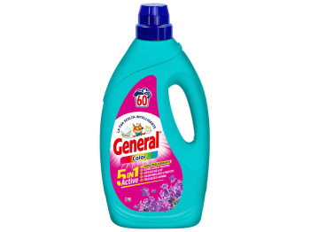 Гель для стирки цветного белья General Color 5в1, 2,4л, 60 стирок