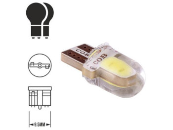 Лампа PULSO габаритна LED T10 COB-B1, 24v, 0,5w, 46lm White (ціна за 1шт) (LP-244623)