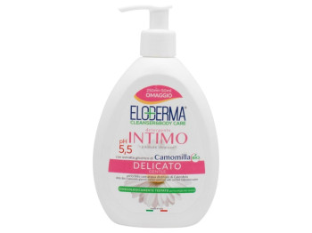 Крем-мыло для интимной гигиены Eloderma Intimate Cleanser Delicate с ромашкой, 300мл