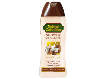 Крем-гель для душу Natural Collection "Кокос" 300мл