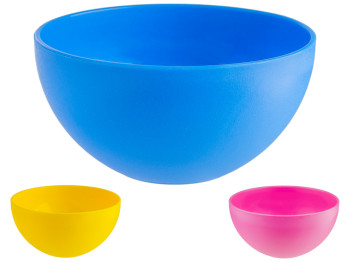 Салатница 450мл Гемопласт (цвета ассорти) 08909