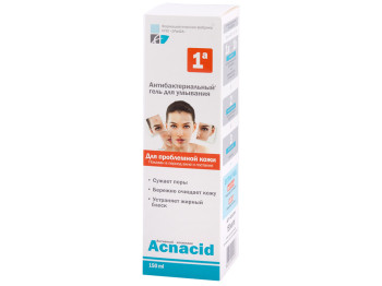 Гель для умывания антибактериальный "Elfa Pharm" Acnacid 150мл