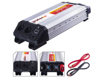 Перетворювач напруги PULSO IMU-2024 2000Вт (24V–220V, з USB)