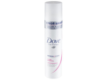 Шампунь сухой Dove hair therapy для чистоты и объема волос без мытья 250мл