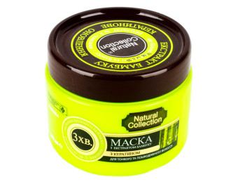 Маска для волосся Natural collection "З екстрактом бамбука" 500мл