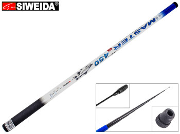 Удочка Siweida "Master trout" карбон, без колец, 10-секционная 4,5м, 5-20г