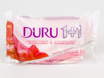 Крем-мыло Duru "1+1 Кашемир" 90гр S-562B