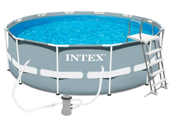Басейн каркасний круглий Prism Frame. Intex 26716