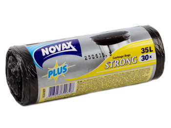 Пакети для сміття 35л "Novax" Plus Srong 30шт