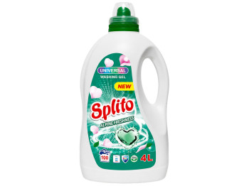 Гель для стирки Splito Universal Alpine Freshness, бесфосфатный, 100 циклов, 4 л