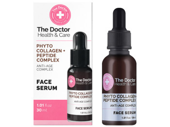 Сироватка для обличчя The Doctor Health & Care Phyto Collagen-Peptide Complex, з пептидами, 30мл