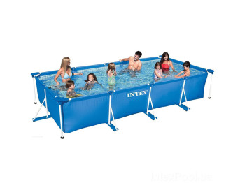 Бассейн каркасный прямоугольный Small Frame. Intex 28273