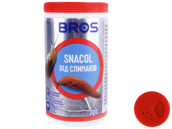 Лімацидний засіб Bros Snacol від слимаків, 200г