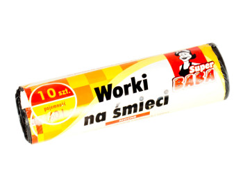 Пакети для сміття 60л. "Super Baba" 10шт.