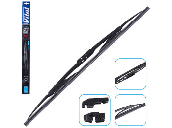 Щітка склоочисника каркасна VITOL EXO 20" 50см (VK-20500)