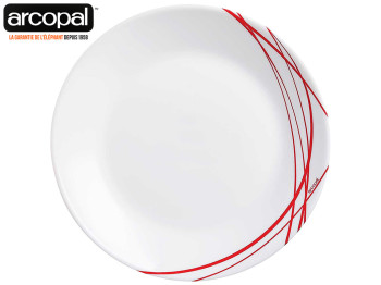 Тарілка десертна Arcopal Domitille Rouge 18см 40899