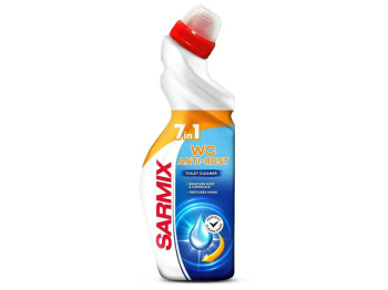 Гель для чищення унітазу Sarmix 7в1 проти іржі, 750 мл