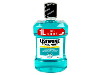 Ополаскиватель для рта Listerine "Освежающая мята" 1л