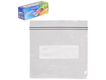 Пакет для зберігання продуктів Zip-Lock, поліетилен, 16×15см, 30шт/уп