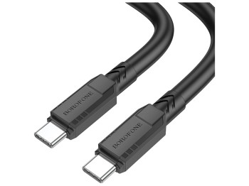 Кабель USB Borofone BX81 60W Type-C to Type-C Цвет Чёрный