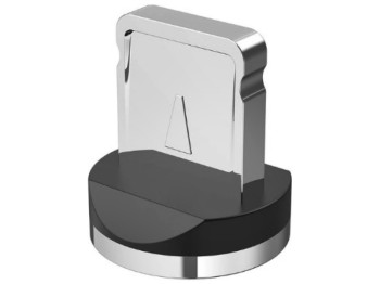 Конектор Magnetic Lightning 5 pcs Тех.пак. Колір Сталевий