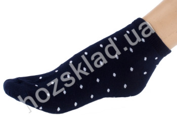 Шкарпетки жіночі демісезонні 329 р.23-25 (38-40р.) (колір темно-синій 0192) Дюна
