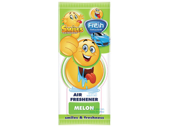 Освіжувач повітря Fresh Way "SMILES DRY" сухий листочок Melon