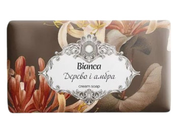 Тверде мило Bianca дерево та амбра, 200 г