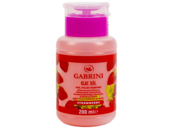 Змивка для нігтів GABRINI Strawberry 200мл