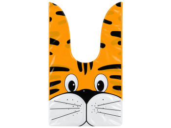 Пакет подарунковий Tiger з ручками, поліетилен, 10×17 см (ціна за 10шт)