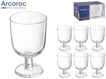 Набір келихів для вина Arcoroc Resto 250мл (ціна за набір 6шт) 86442