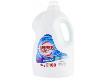 Гель универсальный для стирки цветных и белых тканей Super Line Universal, 4л