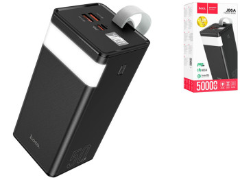 Універсальна мобільна батарея Hoco J86A Powermaster 22.5W fully compatible 50000 mAh Колір Чорний