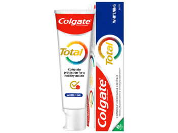 Зубная паста Colgate Total Whitening, отбеливающая, 75мл